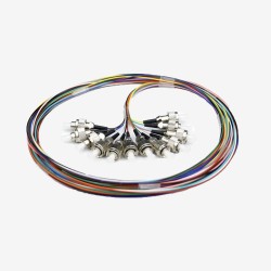 Pigtail - FC UPC G657A2 OS2 12 Renk  LSZH - Semi Tight Buffer  -  0,9mm - 2 meter