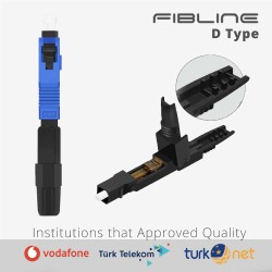 SC UPC Fast Connector - D Type - Fibline