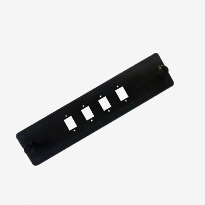 Fiber Patch Panel Blank - 4 Port SC Simplex