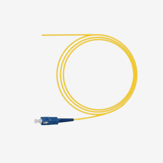 Pigtail - SC UPC G657A2 OS2 Simplex  LSZH - Semi Tight Buffer  -  0,9mm - 1 meter