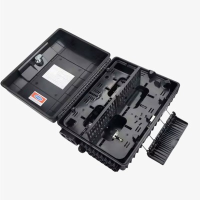 48 Port Fiber Optik Dağıtım Kutusu GPON - ODK -IP65 3 Giriş - 24 çıkış Beyaz