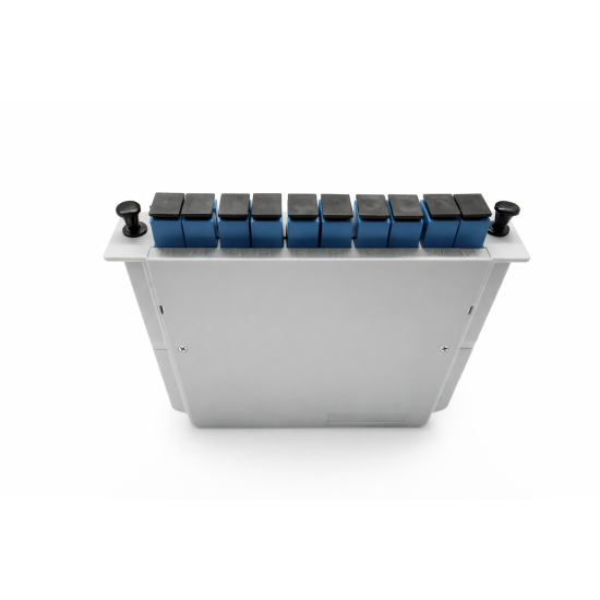 2x4 Fiber Optik Bölücü, Kaset Tipi SC UPC, Fiber Optik Splitter