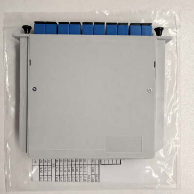 1x8 Fiber Optik Bölücü, Kaset Tipi SC UPC, Fiber Optik Splitter
