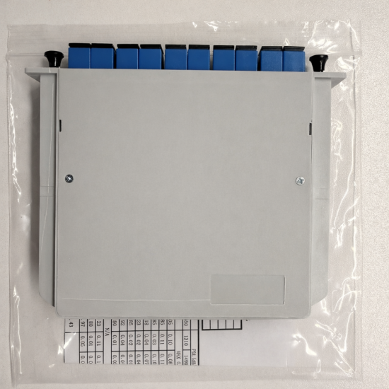 1x8 Fiber Optik Bölücü, Kaset Tipi SC UPC, Fiber Optik Splitter