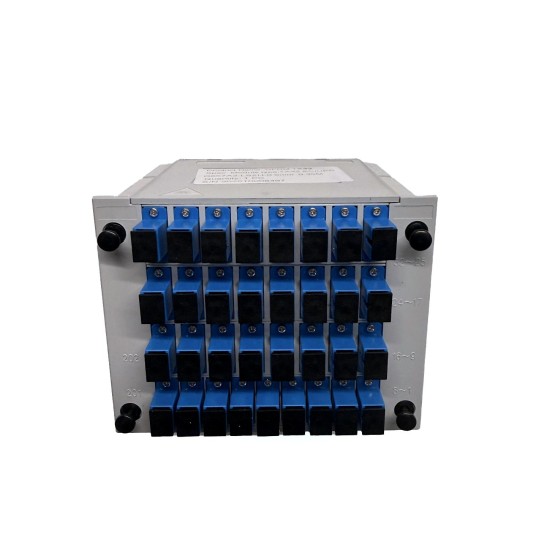 1x32 Fiber Optik Bölücü, Kaset Tipi SC UPC, Fiber Optik Splitter