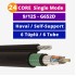 24 Core Çift Zırhlı Yer Altı 6 Tüplü Fiber Optik Kablo Single Mode - HDPE