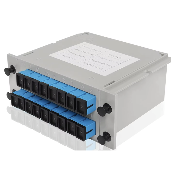1x16 Fiber Optik Bölücü, Kaset Tipi SC UPC, Fiber Optik Splitter
