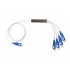 1x4 Fiber Optik Bölücü SC UPC , Fiber Optik Splitter