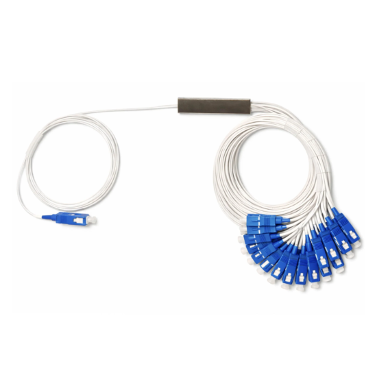 1x16 Fiber Optik Bölücü SC UPC , Fiber Optik Splitter